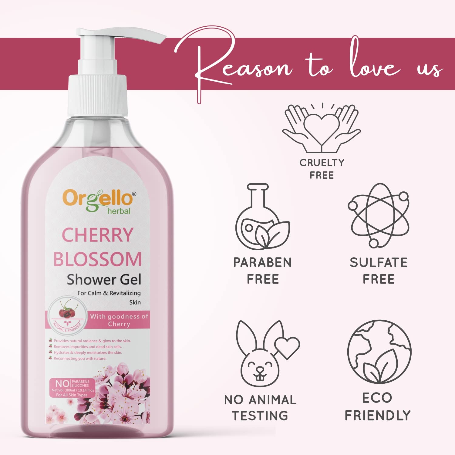 Cherry Blossom Shower Gel